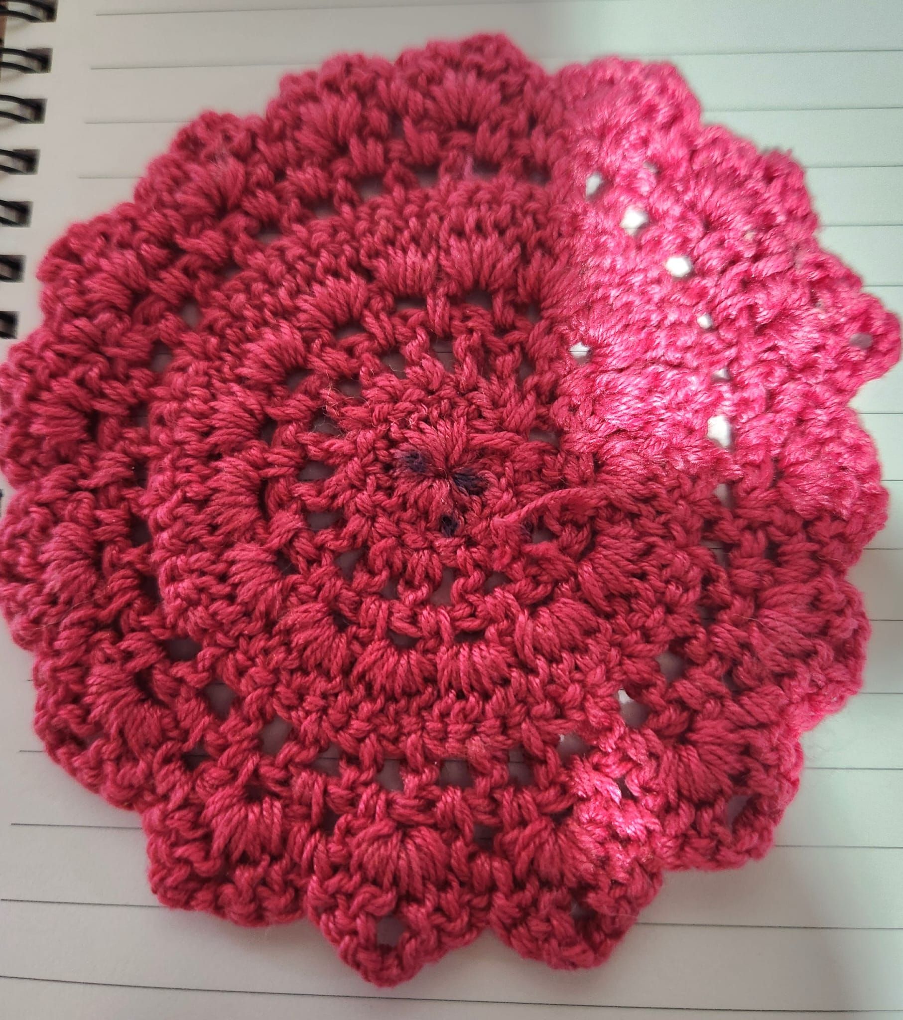 Crochet project from Megha's learning journey